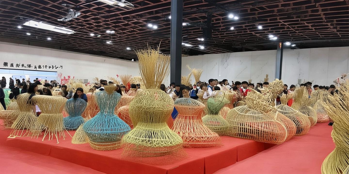 永安实验小学“竹编非遗工坊”作品惊艳亮相国际手工艺博览会